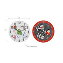 Wall Clock - Christmas, Hoho - Set of 2