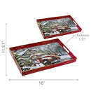 Nested Tray - Red Truck (Set Of 2)
