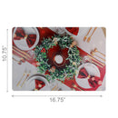 Plastic Placemat (Holiday Dinner) - Set of 12