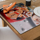 Plastic Placemat (Gingerbread Cookies) - Set of 12