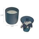 8.8 Oz Candle and Knitted Glov Warm Vanilla Sugar