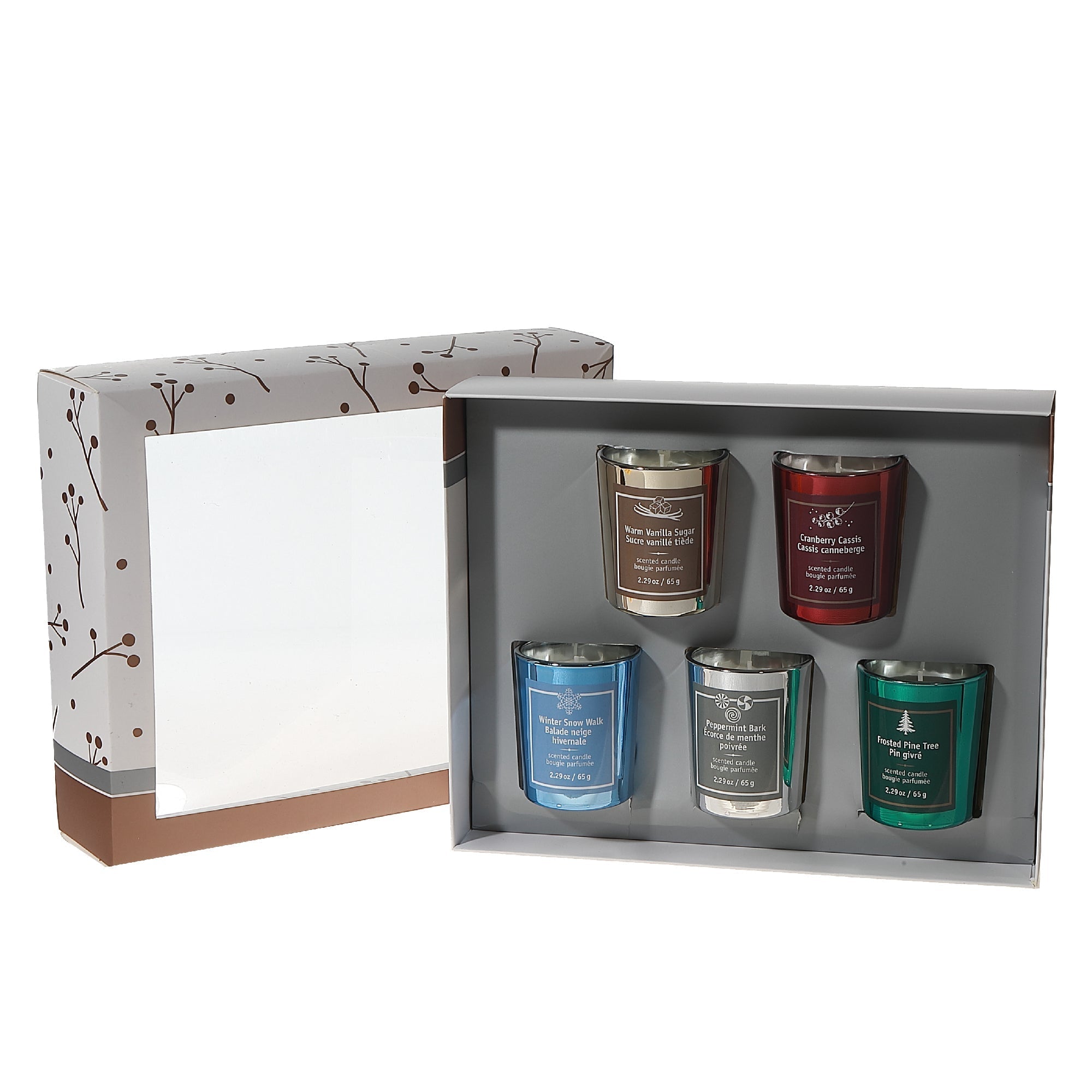 5 Piece Set Scented Candle, Holiday Candle Gift Set, Home Fragrance Candle Set, Aromatherapy Candle Collection