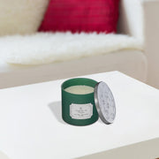 Christmas 3 Wick Jar Candle Frosted Pine Tree 14 Oz, Holiday Candle, Festive Fragrance