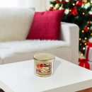 14 Oz 3 Wick Jar Candle With Metal Lid (Vanilla Sugar Cookie) - Set of 2