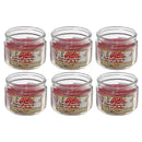3 Oz Scented Jar Candle (Christmas Cranberry) - Set of 6