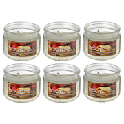 3oz Scented Jar Candle with Vanilla Sugar Cookie Fragrance - Set of 6, Christmas Candle, Holiday Table Decor, Festive Gift