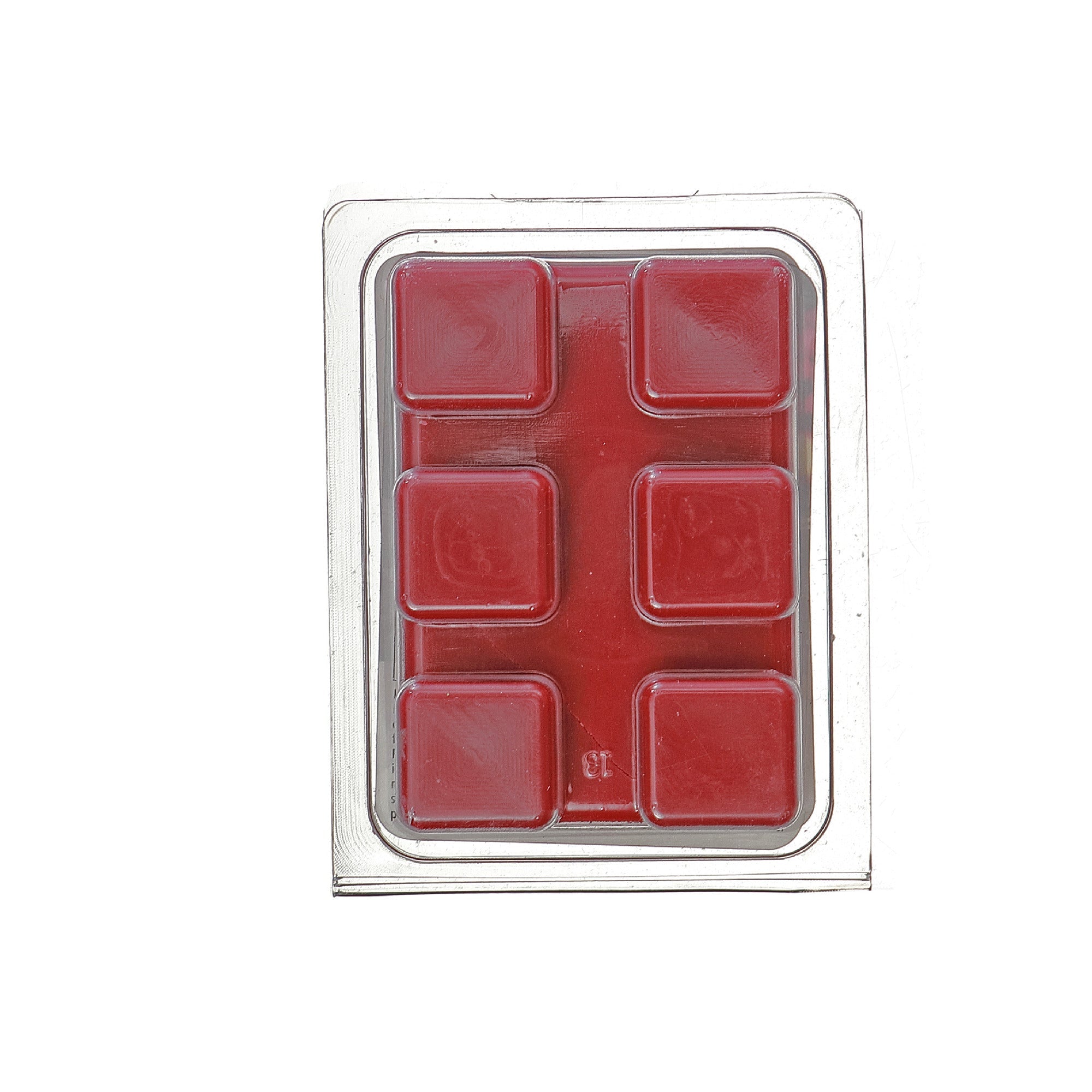 Six Pack Scented Wax Melts Christmas Cranberry Fragrance - Set of 6, Holiday Candle Alternative, Christmas Home Fragrance, Festive Table Accent