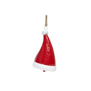 Metal Santa Hat Bell Hanger, Christmas, Jingle Bells, Holiday Decor