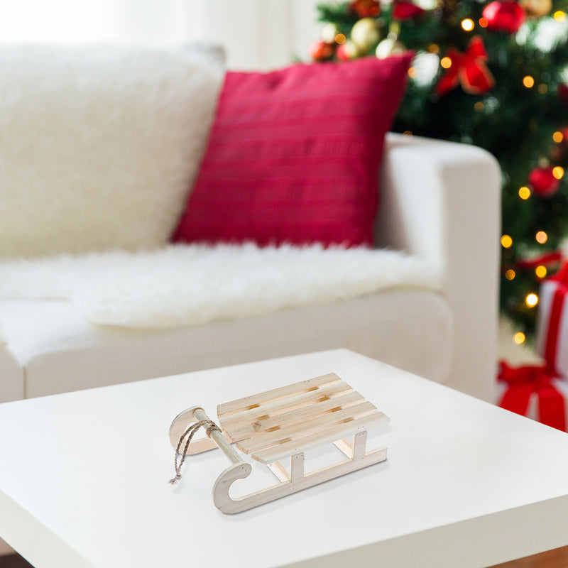 Natural Wood Sled