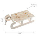 Natural Wood Sled