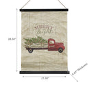 Crinkle Paper Wall Hanger Merry And Bright