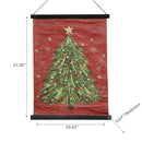 Crinkle Paper Wall Hanger Tree