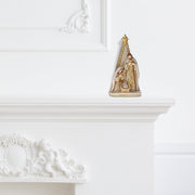 Polyresin Holy Family Figurine, Nativity Scene Decor, Religious Christmas Decoration