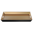 Rect. Serving Tray With Handle (Gold)