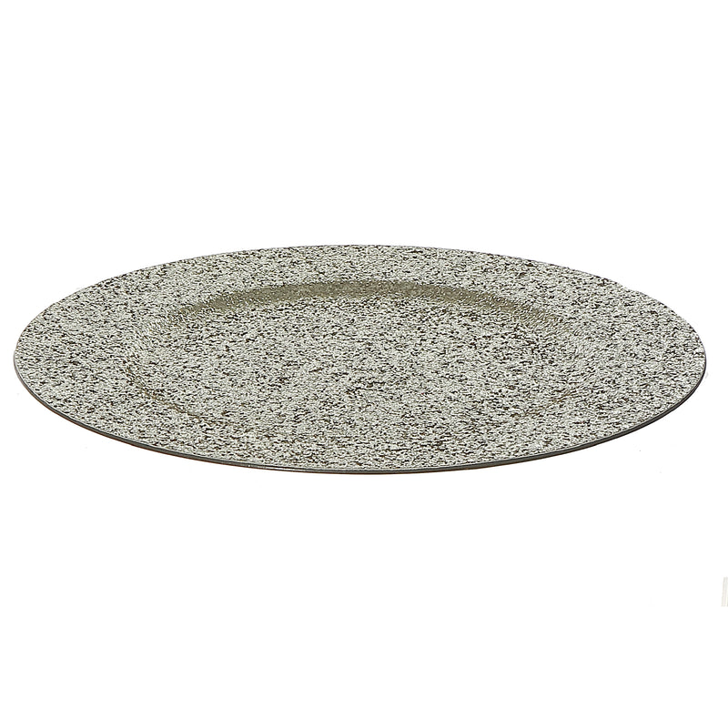Charger Plate (Glitter) (Champagne) (13") - Set of 12