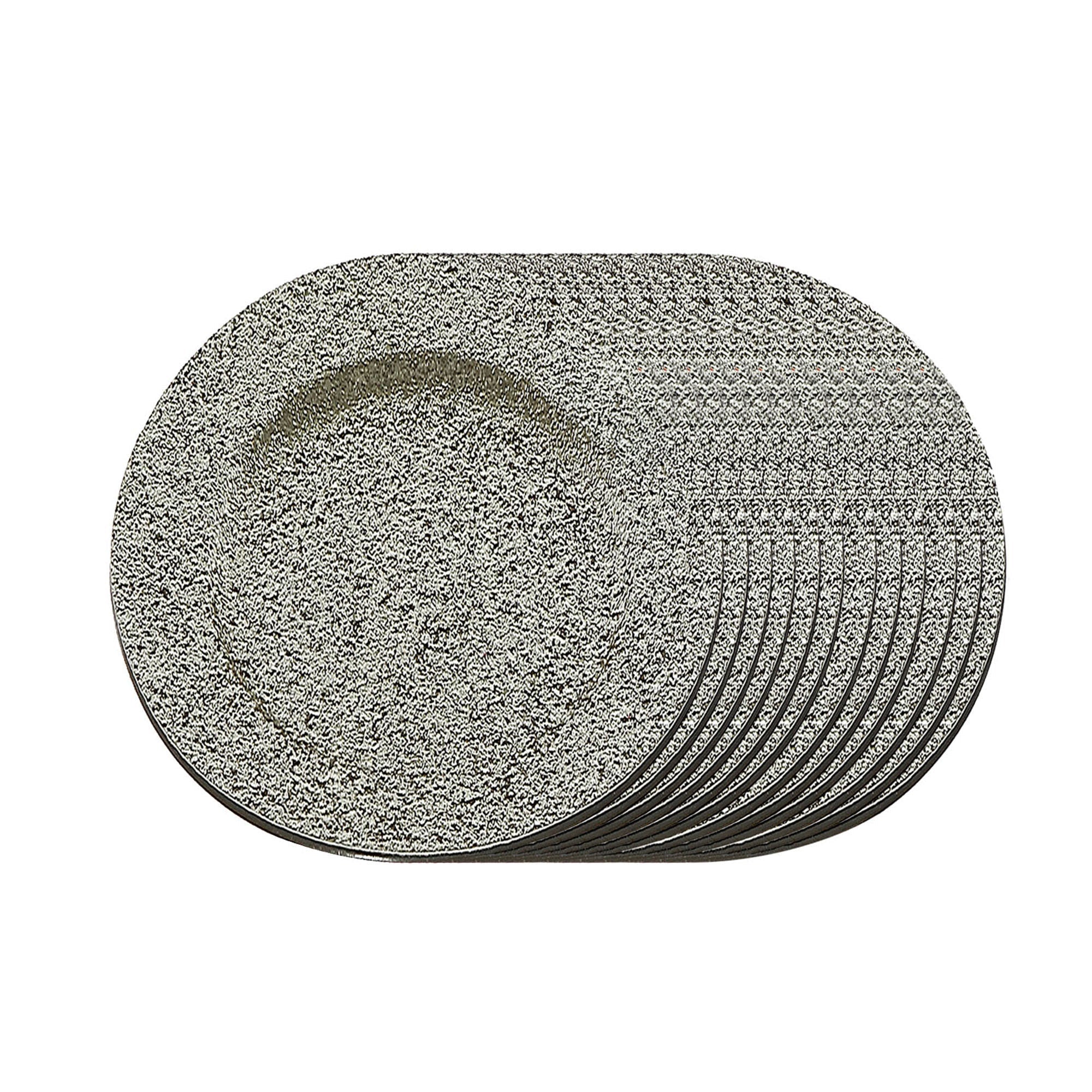 Glitter Charger Plate Set of 12 Champagne 13" – Holiday Tableware, Christmas Dinnerware