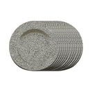 Charger Plate (Glitter) (Champagne) (13") - Set of 12