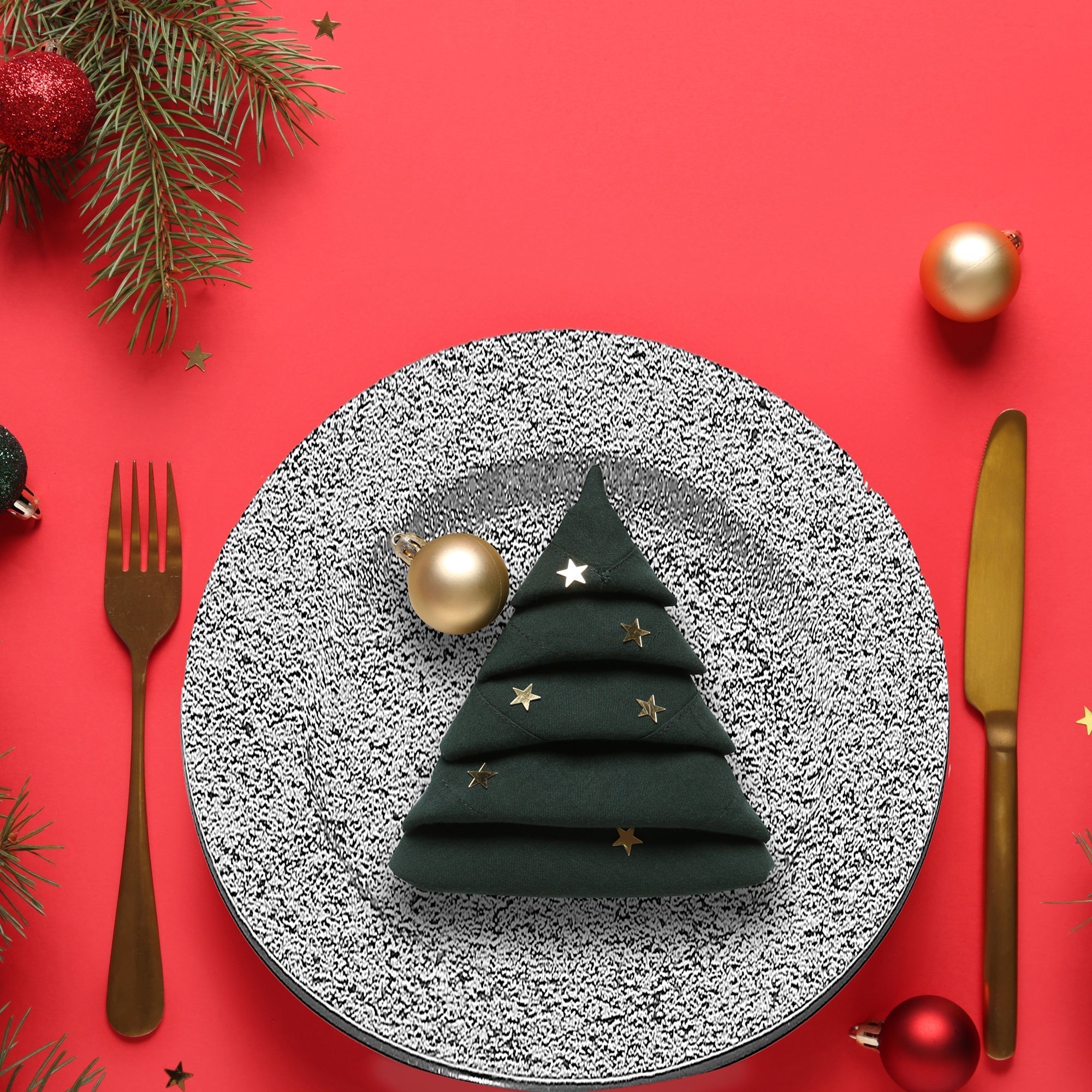 Glitter Charger Plate Set of 12 Silver 13" – Holiday Tableware, Christmas Dinnerware
