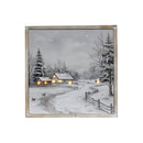 Led Framed Wall Art (Country Road)