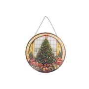 Round Acrylic Hanger Christmas Tree, Christmas, Holiday Decor