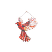 Cardinal Shaped Acrylic Hanger, Christmas, Holiday Decor
