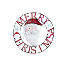 24" Santa Wheel Wall Decor