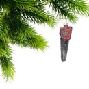 Glass Saw Ornament - Set of 12