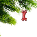 Glass Bone Ornament - Set of 12