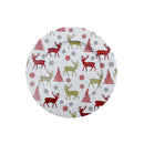 Printed Metal Charger Plate (Tree & Deer) (13") - Set of 12