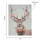 Led Canvas Wall Art (Deer)