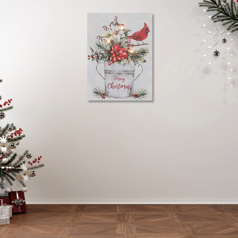 Led Canvas Wall Art Floral