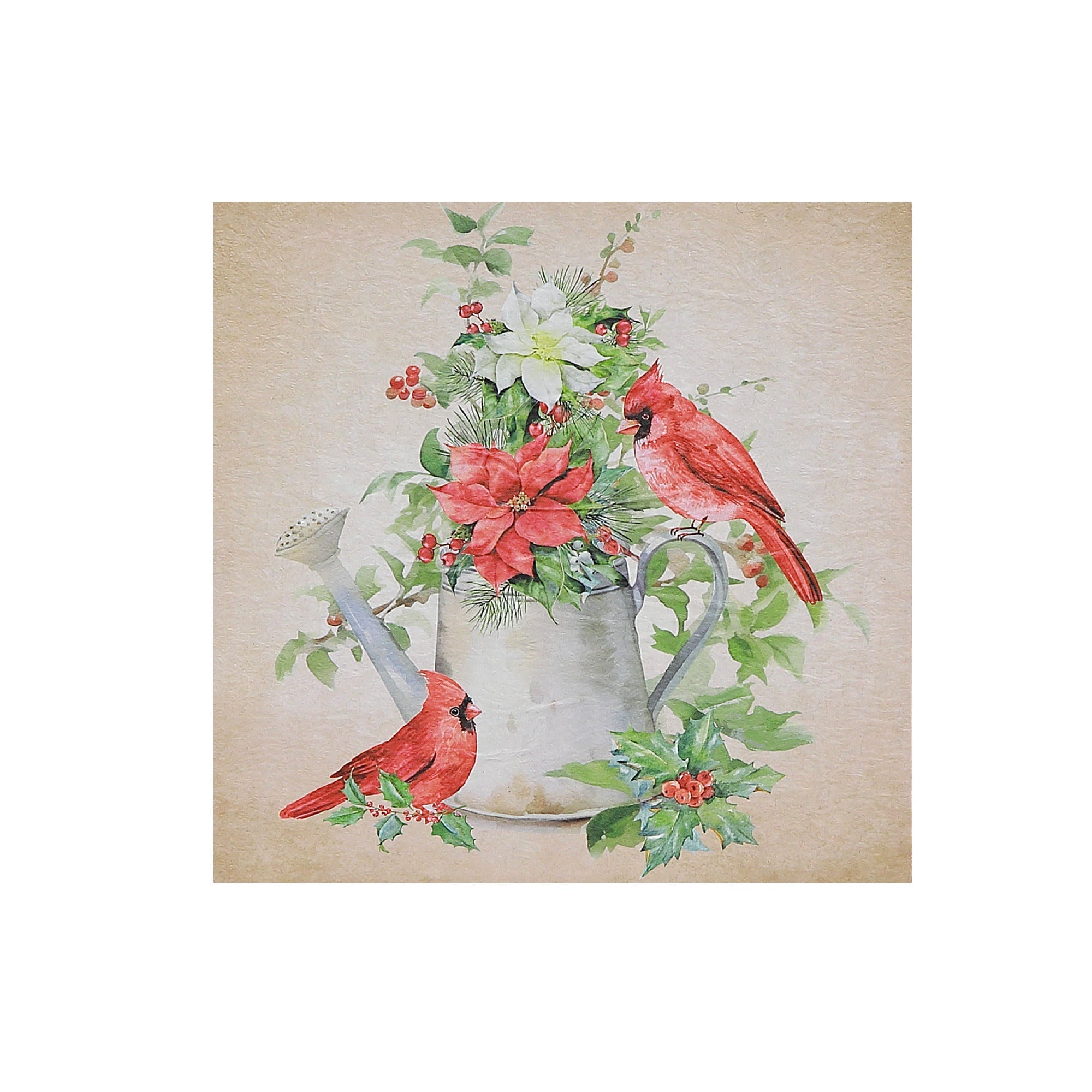 Wooden Cardinal Wall Art Set of 2 – Holiday Home Decoration