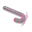 Sparkly Glass Candy Cane Ornament - Set of 2