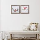 Cardinal Wooden Canvas Wall Art (Asstd) - Set of 2