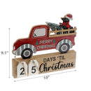 Wooden Calendar Christmas Countdown (Dog)