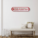 Wooden Wall Hanging (Merry Christmas)