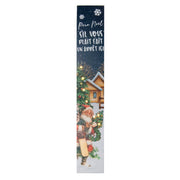 Canvas Porch Sign Pere Noel S'il Vous Plait Fait Un Arret Ici!, Christmas, Wall Decor, Holiday Decor