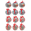 Cats And Dogs Ribbon Ornament (Asstd) (12/Disp) - Set of 12