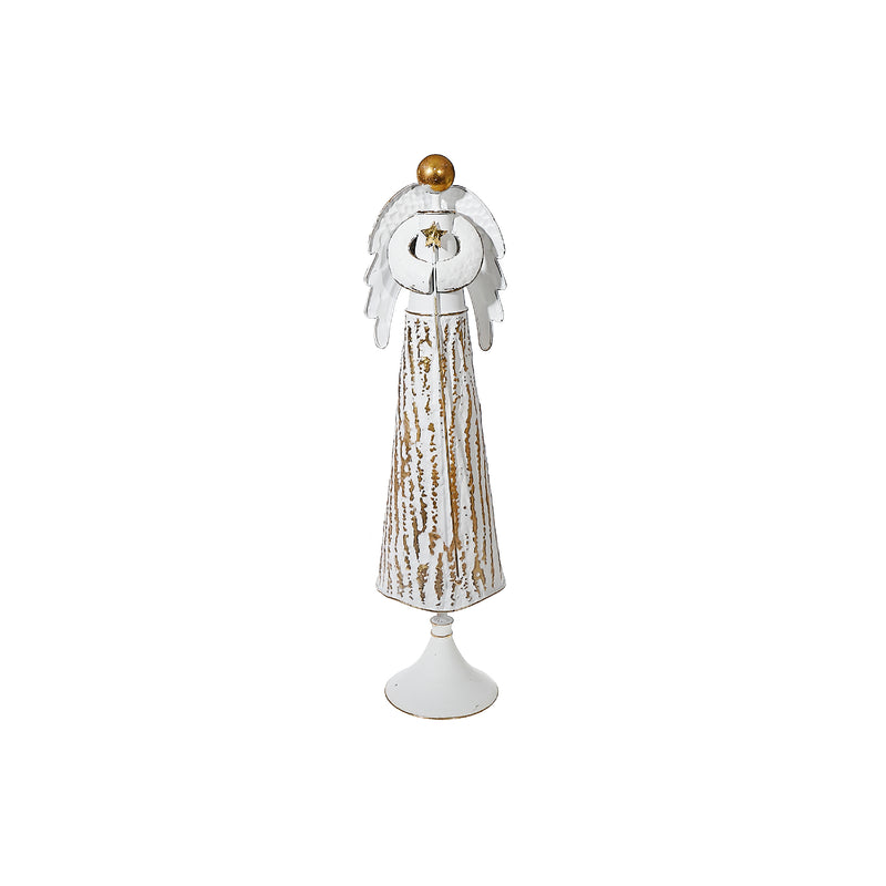 Large Metal Winged Angel