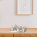 White Forest and Deer Table Top Decor