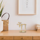 Gold Long Legged Metal Deer