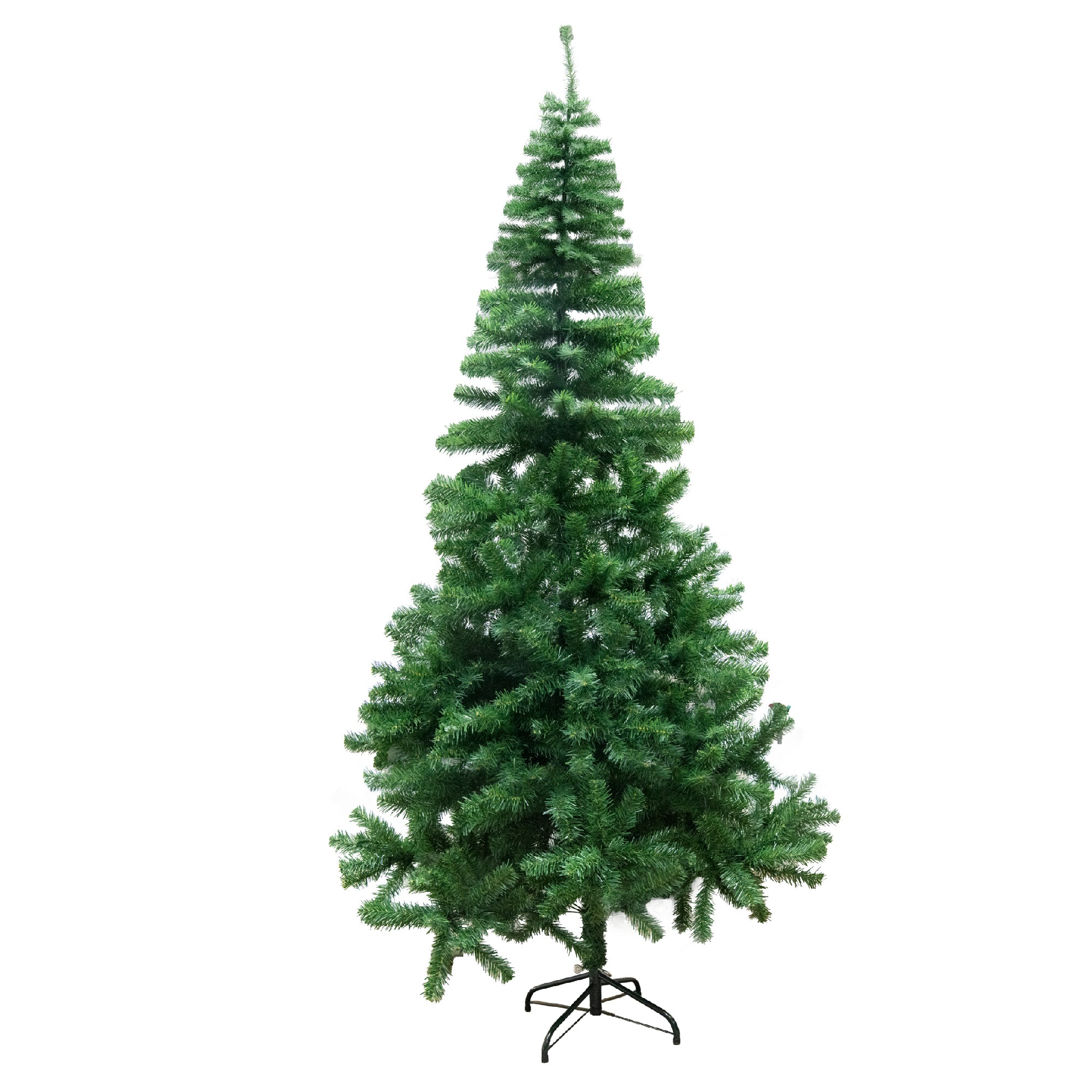 6' Evergreen Christmas Tree 800 Tips with Metal Stand, Christmas, Holiday Decor