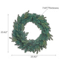 Evergreen Christmas Mixed Tip Wreath 140 Tips (S)