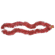 2M Sparkly Tinsel Garland (5-Ply) Set of 12 – Christmas Tree Decoration, Holiday Garland, Festive Sparkling Décor