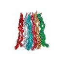 2M Metallic Tinsel Garland With Matte Finish (Asstd) - Set of 12