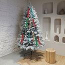 2M Metallic Tinsel Garland With Matte Finish (Asstd) - Set of 12