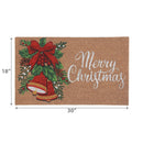 Coir Door Mat (Bells - Merry Christmas)