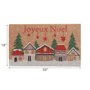 Coir Door Mat (Winter Village - Joyeux Noel)