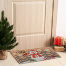 Coir Door Mat (Snowman - Let It Snow)