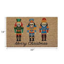 Coir Door Mat (Merry Christmas - Nutcracker)
